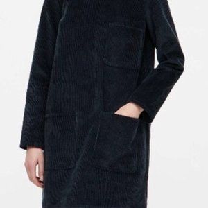 Cos Corduroy dress - black, size 4 (Eur 34), pockets!